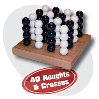 4D Noughts & Crosses Game
