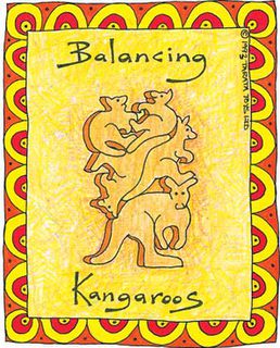Balancing Kangaroos -  Natural (G)