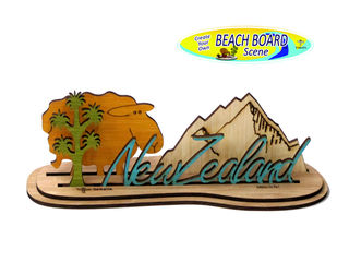 Beach Board - New Zealand Mountain