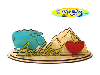 Beach Board - Auckland Mountain