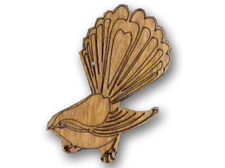 Fantail Magnet - Natives