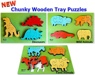 Chunky Tray Puzzle Set