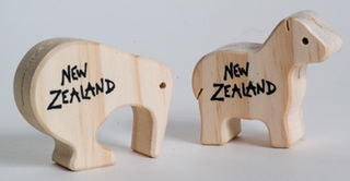 Postcard Stand - Kiwi