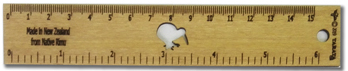 Ruler 15 cm - Kiwi