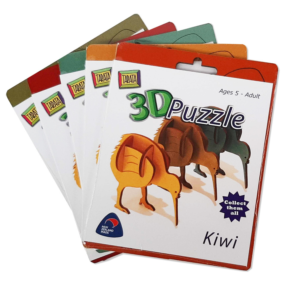 03001 - 3D Puzzle - Kiwi - TARATA ONLINE SHOP Educational Resources  including TOYS, PUZZLES AND GAMES