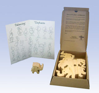 Balancing Elephants - Natural (G)