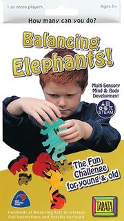 Balancing Act Elephants -  Colour
